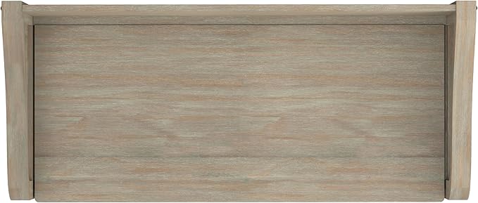 SIMPLIHOME Connaught SOLID WOOD 42 inch Wide Traditional Entryway Storage Bench in Distressed Grey for the Living Room, Entryway and Family Room