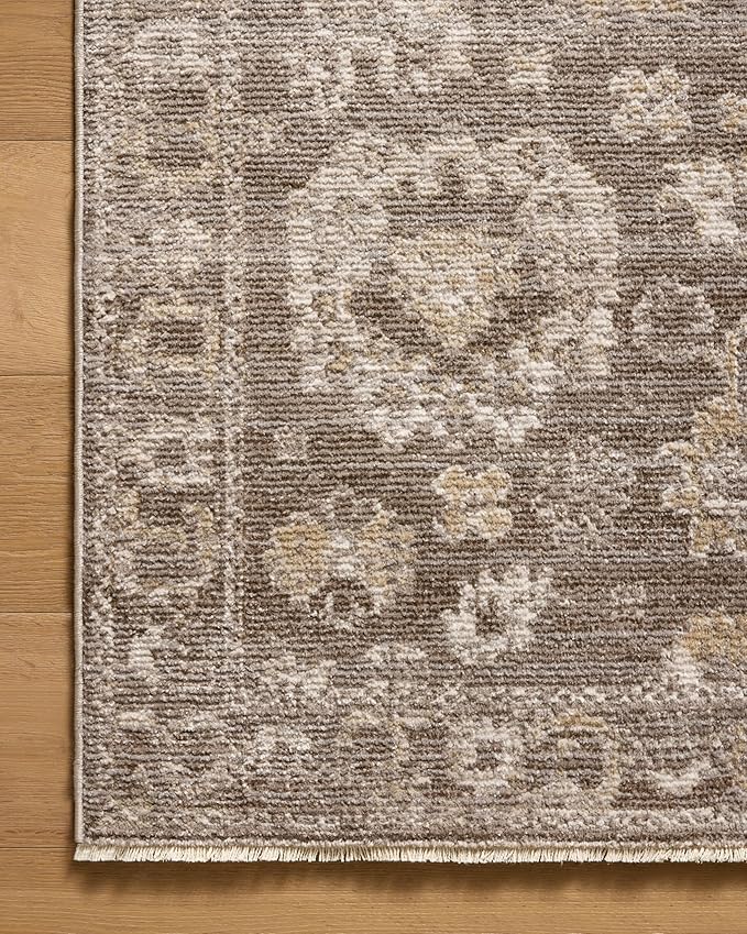 Loloi Magnolia Home by Joanna Gaines Pace Collection PAC-03 Taupe/Wheat 2'-6" x 10'-0" Runner Rug
