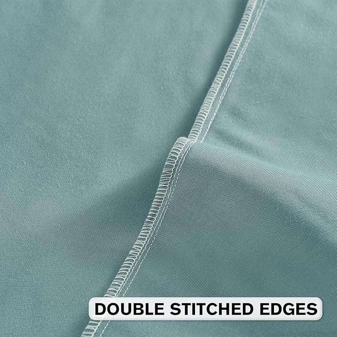 FUTEI Grey Blue Velvet Throw Pillow Covers 26x26 Inch Set of 2,Soft Embossed Leaf-Relief Textured Euro Pillow Shams,Natural Home Decor for Couch Living Room