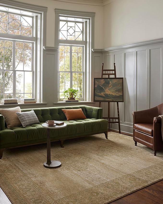 Loloi Magnolia Home by Joanna Gaines Mona Collection MOA-05 Antique/SPA 10'-0" x 14'-0" Area Rug