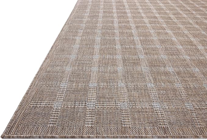 Loloi Amber Lewis Topanga Collection TOP-01 Natural/Bone 7'-10" x 10' Indoor/Outdoor Area Rug
