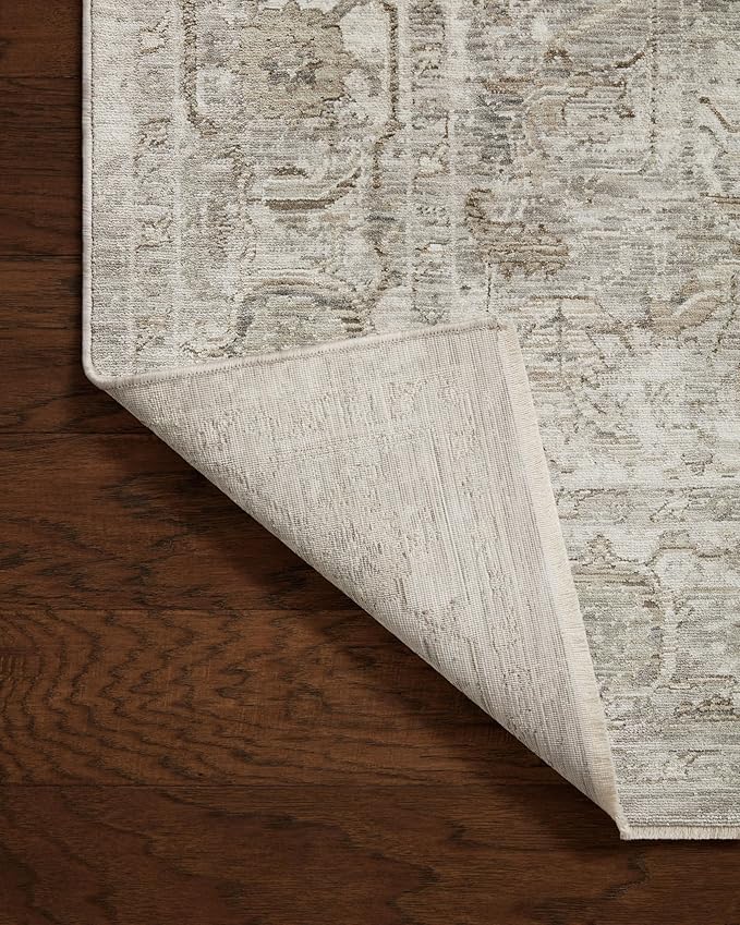 Loloi Amber Lewis Honora Collection HON-06 Grey/Taupe 2'-0" x 3'-4" Accent Rug