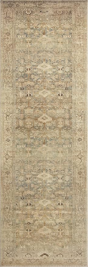 Loloi Margot Collection MAT-04 Antique/Sage 8'-6" x 11'-6" Area Rug feat. CloudPile, No-Shed Easy Clean Large Patterned Area Rug for Living Room, Bedroom, Dining Area