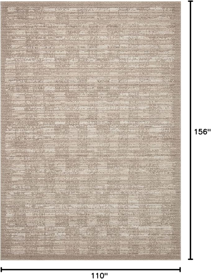 Loloi Darby Collection DAR-07 Pebble/Sand 9'-2" x 13' Area Rug