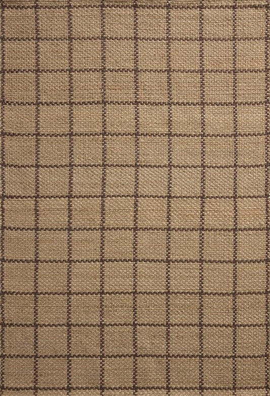 Loloi Chris Loves Julia Fletcher Collection FLE-01 Natural/Brown 8'-6" x 11'-6", .37" Pile Height, Area Rug