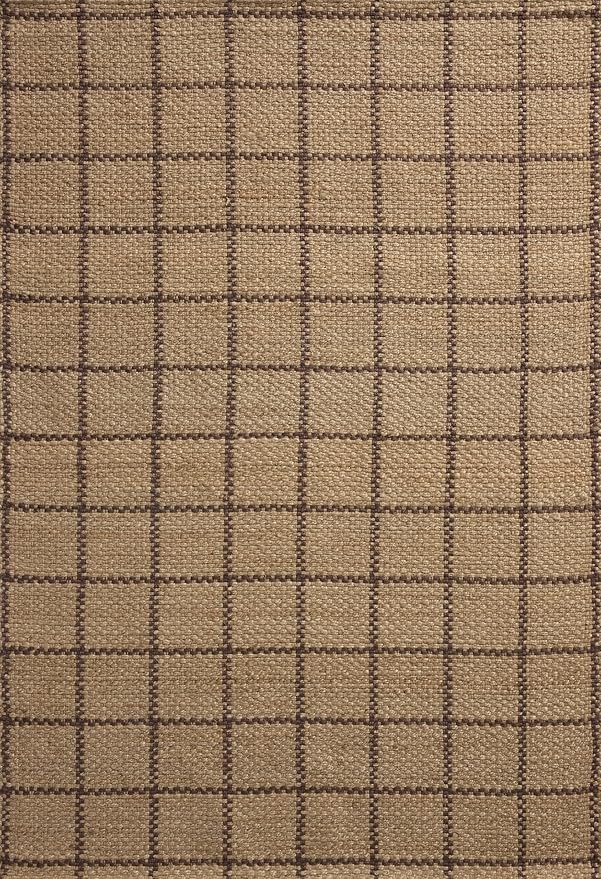 Loloi Chris Loves Julia Fletcher Collection FLE-01 Natural/Brown 2'-3" x 3'-9", .37" Pile Height, Runner Rug