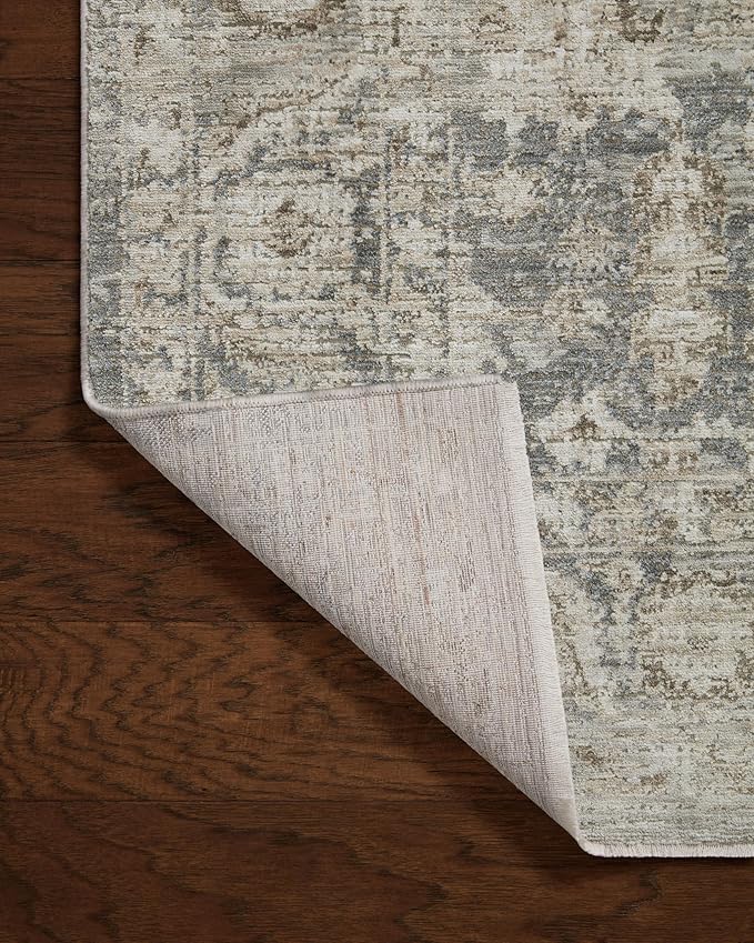 Loloi Amber Lewis Honora Collection HON-02 Slate/Beige 2'-7" x 8'-0" Runner Rug