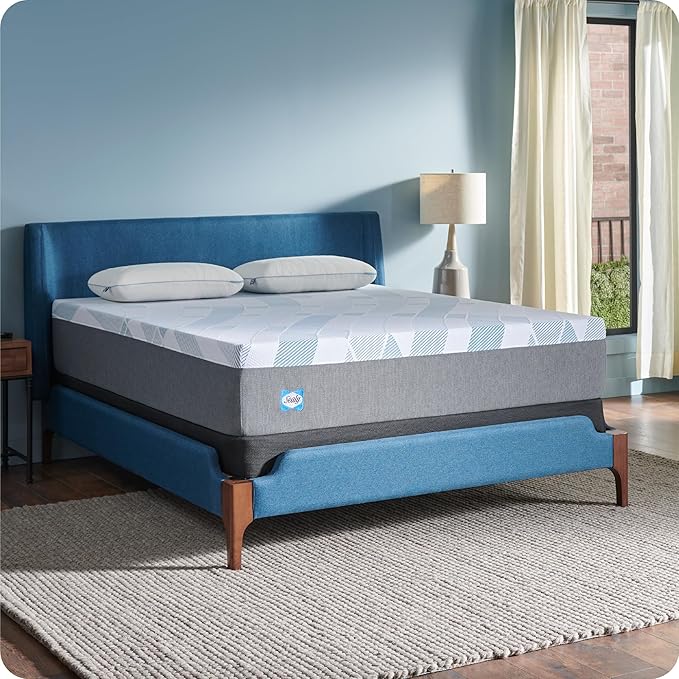 Sealy Dreamlife 12” Hybrid Mattress-in-a-Box, Full, SealyComfort Gel Memory Foam, SealyResponsive Encased Coils, Surface-Guard Technology