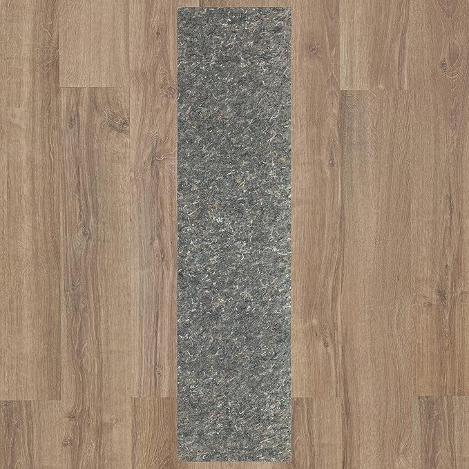 Mohawk Home 2' 6" x 9' 6" Non Slip Grip Rug Pad 1/2" Thick Dual Surface Felt Cushion + Rubber Gripper - Safe for All Floors