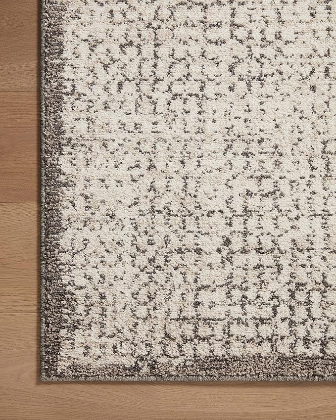 Loloi Darby Collection DAR-04 Ivory/Stone 9'-2" x 13' Area Rug