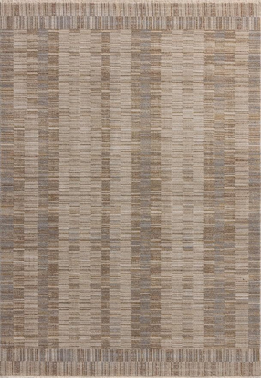 Loloi Amber Lewis Cali Collection CIL-05 Natural/Multi 11'-6" x 15'-7", .25" Pile Height, Area Rug