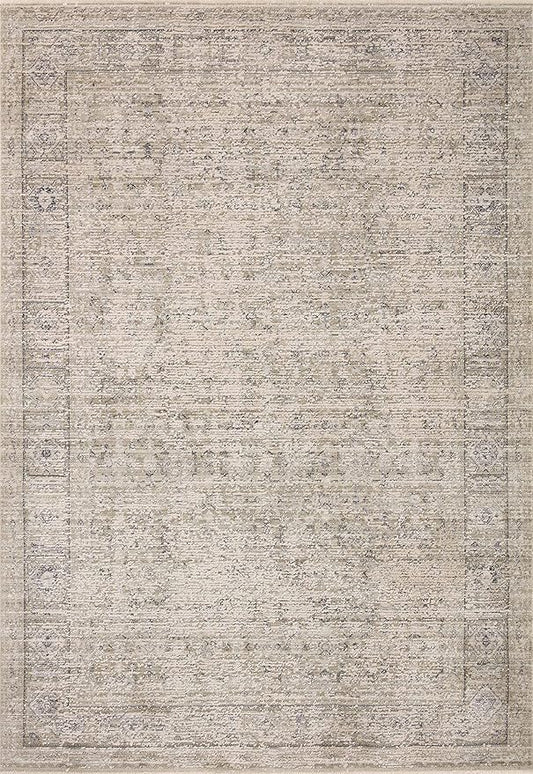 Loloi Amber Lewis Alie Collection ALE-03 Taupe/Dove 2'-7'' x 10'-0'', .13'' Pile Height, Runner Rug