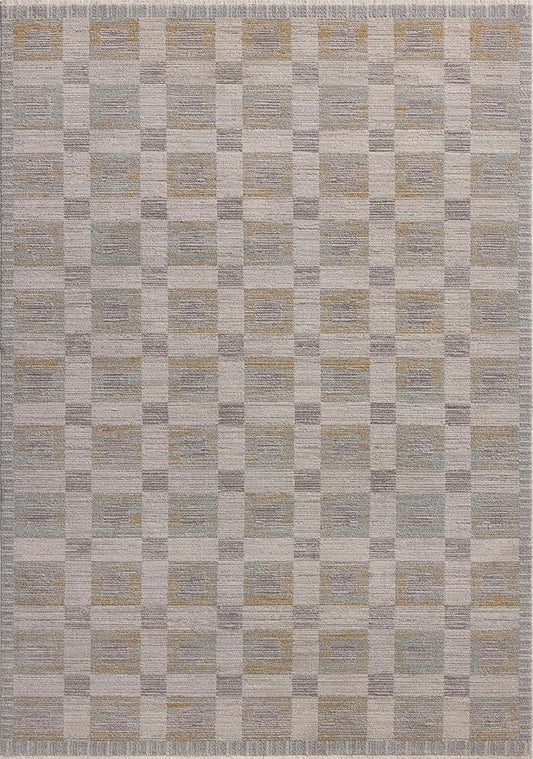 Loloi Amber Lewis Cali Collection CIL-07 Mist/Wheat 11'-6" x 15'-7", .25" Pile Height, Area Rug
