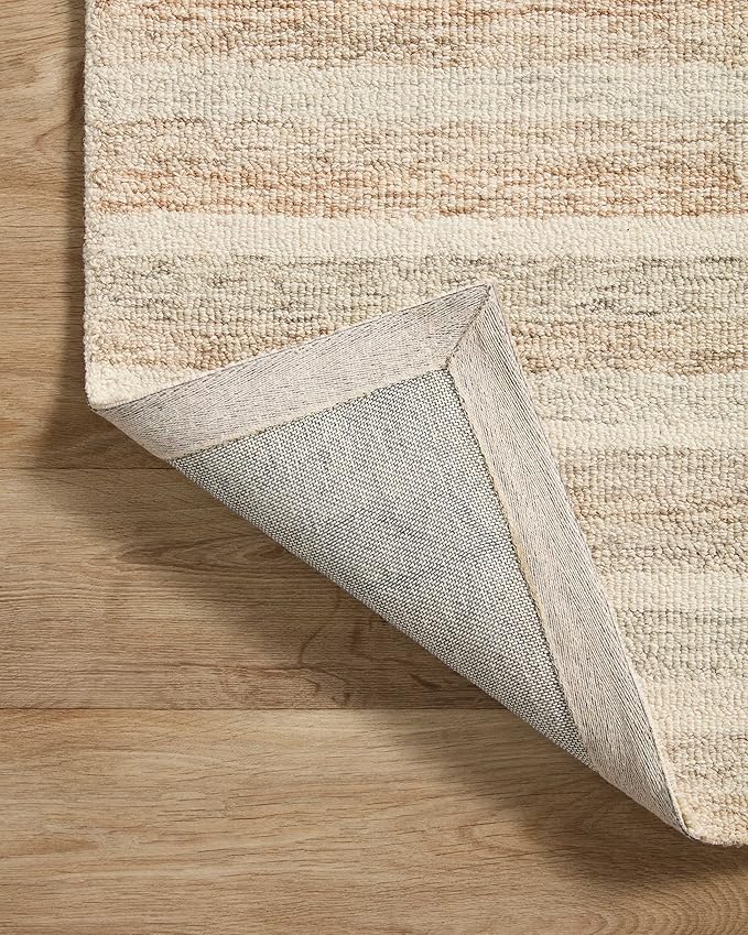 Loloi Chris Loves Julia Chris Collection CHR-03 Ivory/Clay 2'-6'' x 7'-6'', .50" Pile Height, Runner Rug