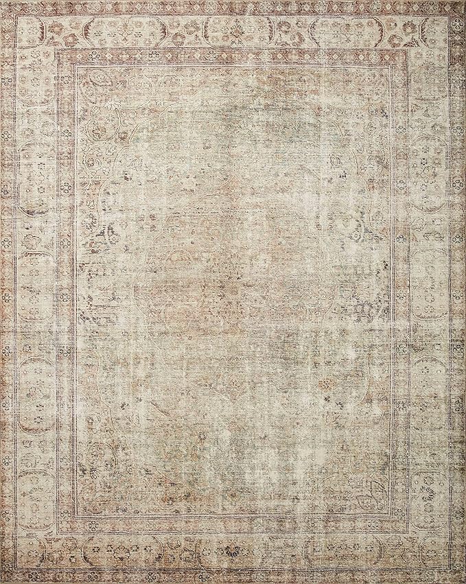 Loloi Margot Collection MAT-01 Antique/Sage 8'-6" x 11'-6" Area Rug feat. CloudPile, No-Shed Easy Clean Large Patterned Area Rug for Living Room, Bedroom, Dining Area