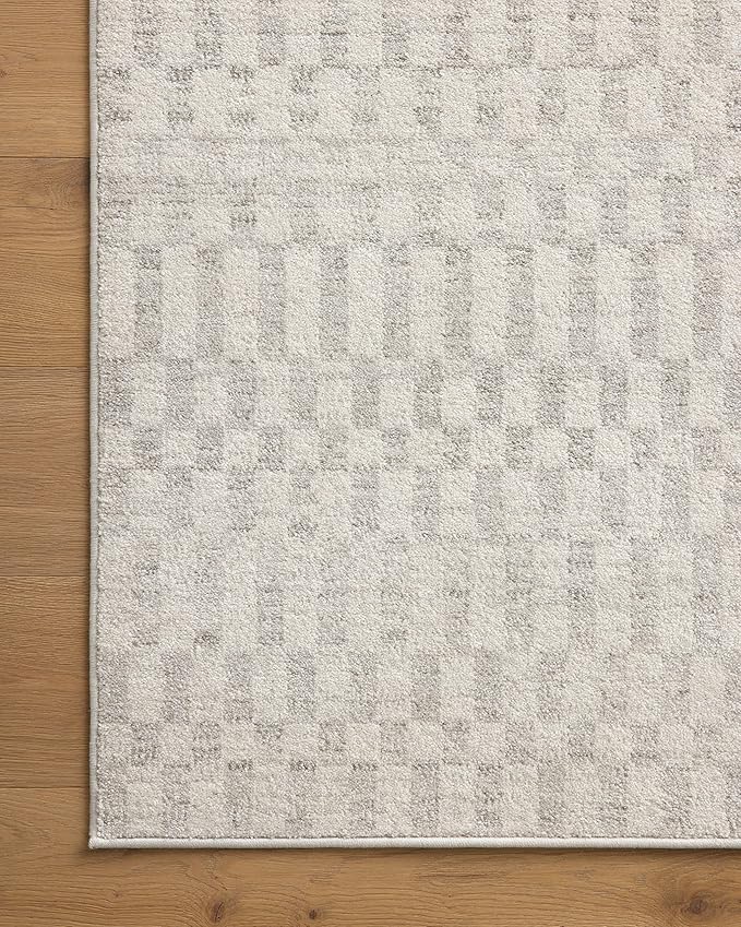 Loloi Kamala Collection KAM-05 Ivory/Grey 4'-0" x 6'-0" Accent Rug
