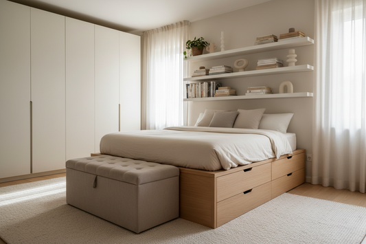 How to Create More Bedroom Storage Without Making the Room Feel Crowded