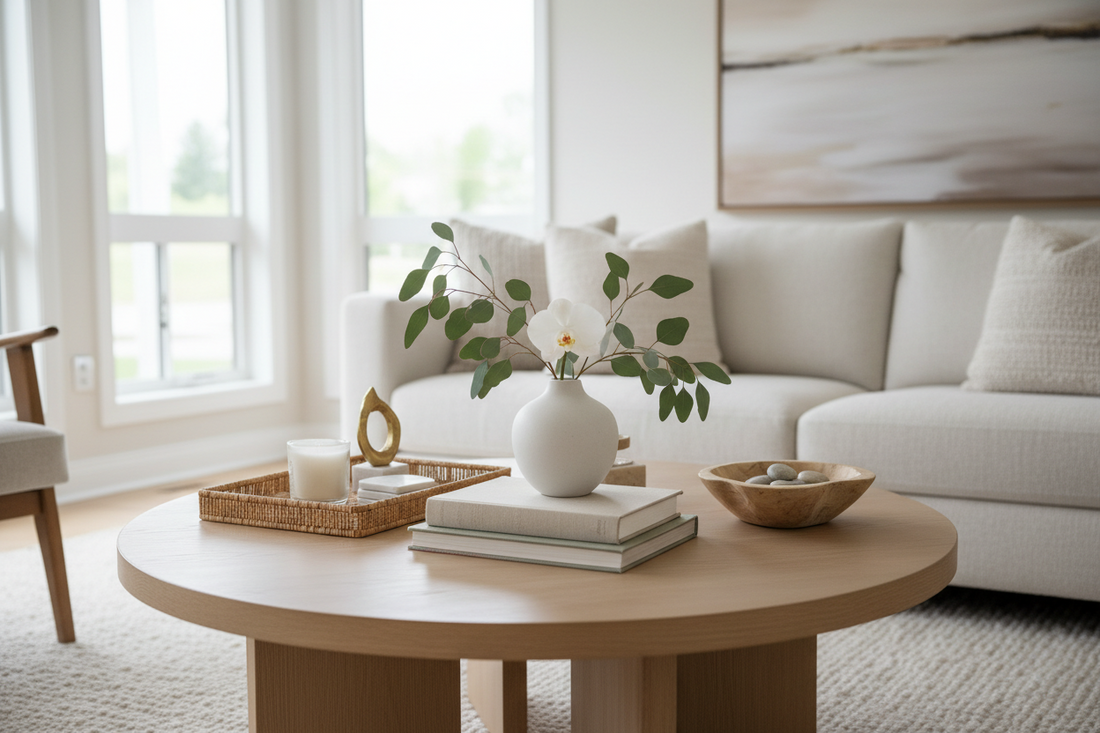How to Style a Coffee Table Without Making It Look Cluttered