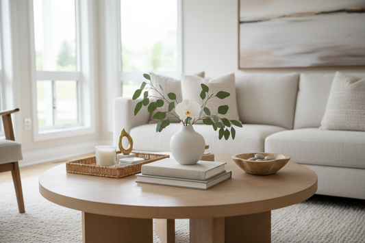 How to Style a Coffee Table Without Making It Look Cluttered