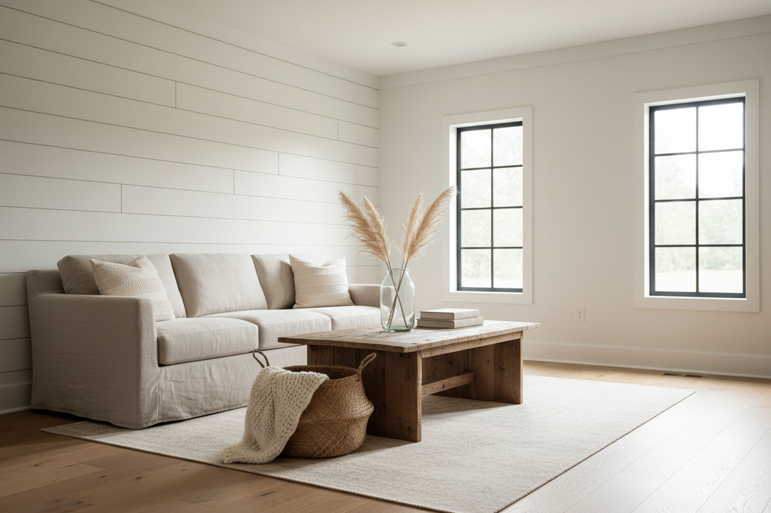 Modern Farmhouse Style: How to Achieve the Look Without the Clutter