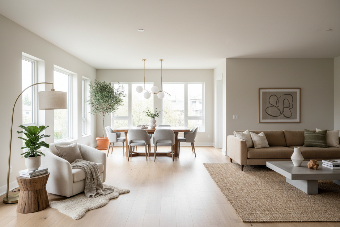 One Big Room, Multiple Purposes: How to Create Zones in an Open-Concept Home