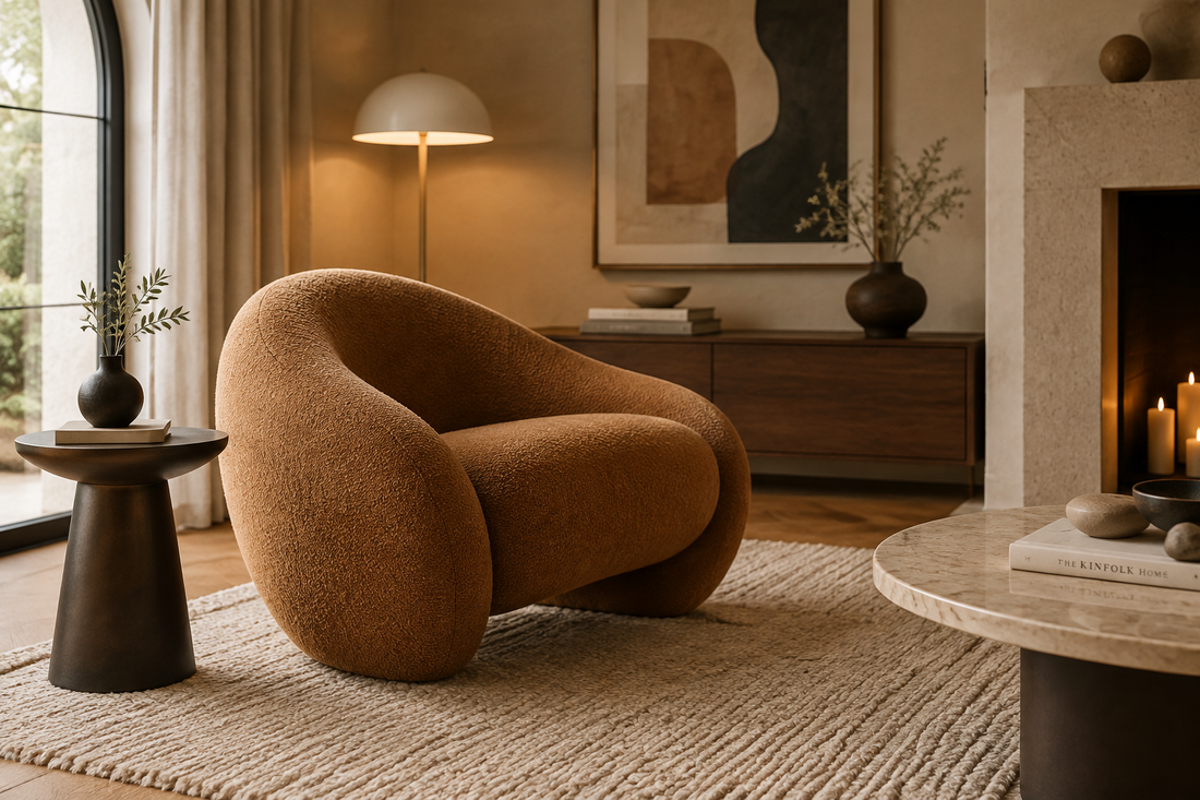 Sculptural Seating: Transforming Rooms with Statement Accent Chairs