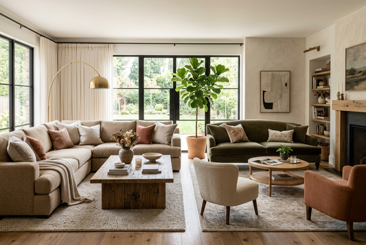 Sectional or Sofa and Accent Chairs? Find the Perfect Seating Arrangement for Your Lifestyle