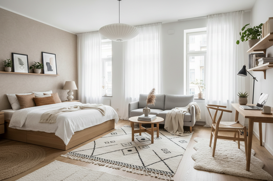 Studio Apartment Living: How to Create Distinct Zones in a Single Room