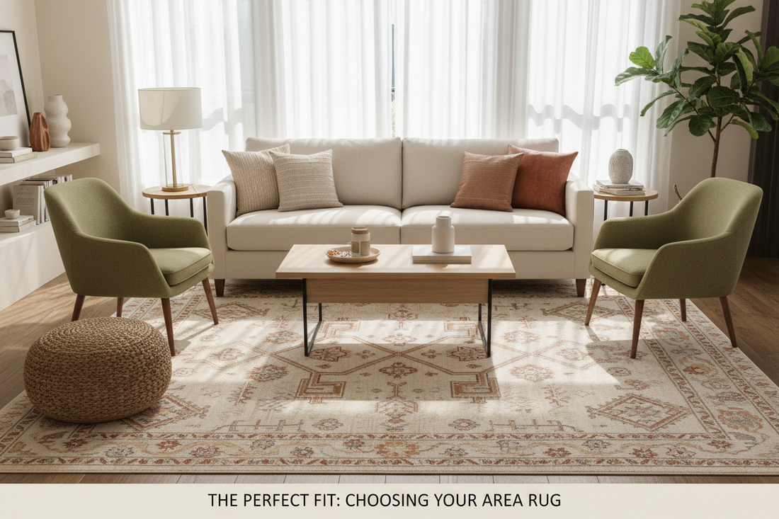 The Area Rug Rulebook: How to Choose the Right Rug Size for Every Room
