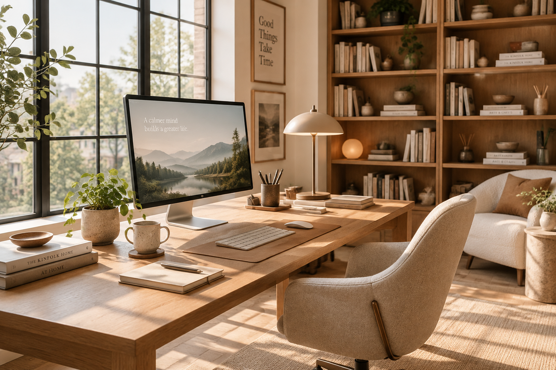 The Elevated Home Office: Blending Peak Productivity with Studio Aesthetics