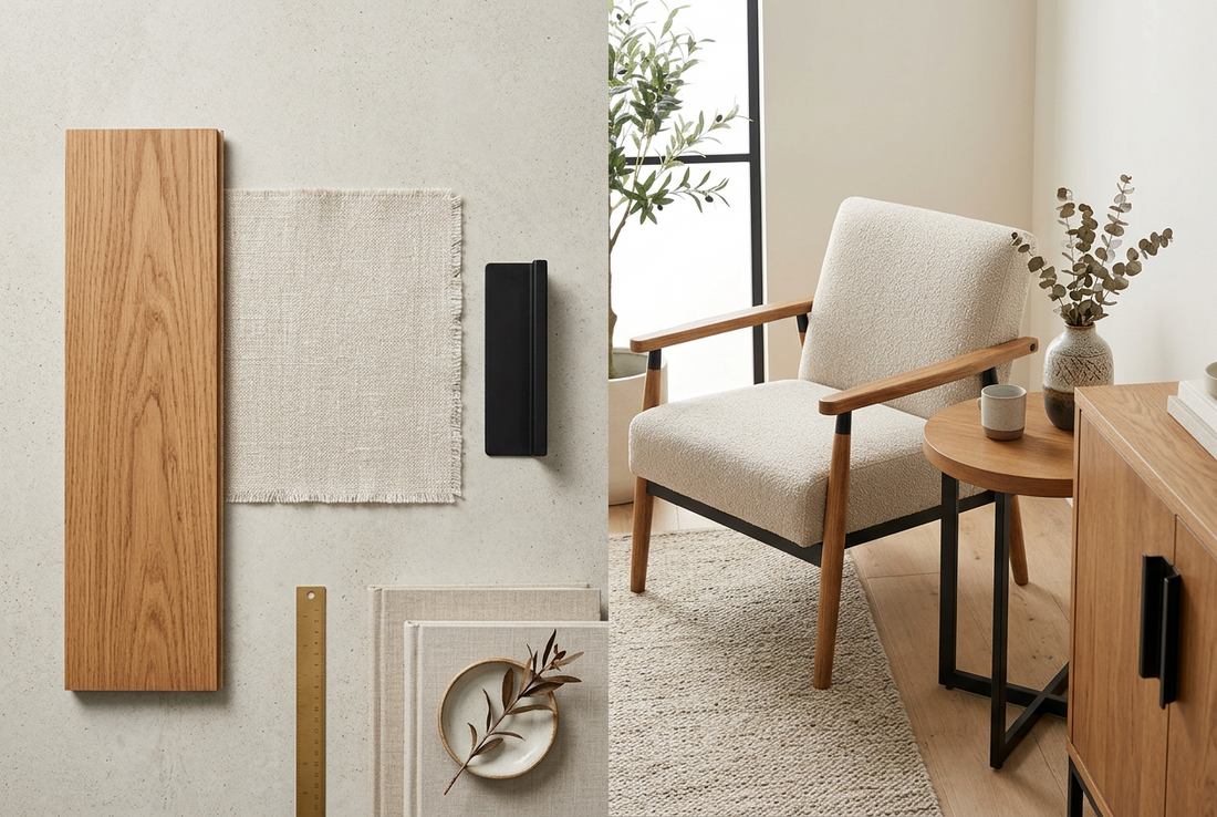 Wood, Fabric, or Metal? How to Choose Furniture Materials That Fit Your Everyday Life