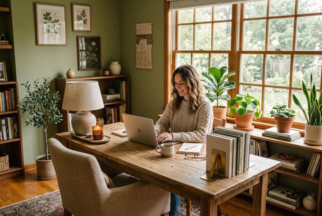 Work From Home, Live Beautifully: How to Create an Office That Belongs in Your Home