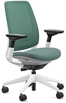 Steelcase Series 2 Office Chair, Seagull Frame, Cogent Connect Peacock, Hard Floor Casters