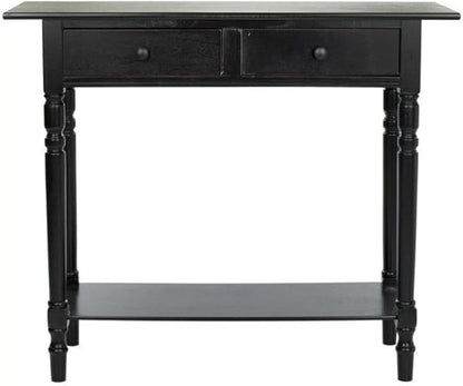 Safavieh American Homes Collection Rosemary Distressed Black Console Table