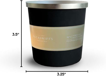 Pecksniff's Bamboo & Vetiver Candle | 3 Wicks, 550g/19.40oz