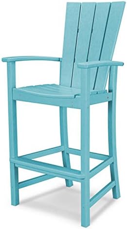 POLYWOOD® Quattro Adirondack Bar Chair in Sand