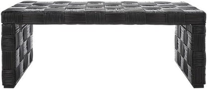 Safavieh Home Collection WIK6503 Table, Black/Kubu