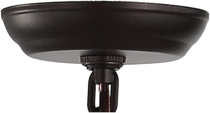 JONATHAN Y JYL7437A Pagoda Lantern Dimmable Adjustable Metal LED Pendant Classic Traditional Farmhouse Dining Room Living Room Kitchen Foyer Bedroom Hallway, 16 in, Oil Rubbed Bronze