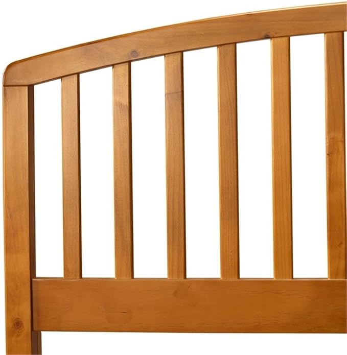 Hillsdale Carolina Headboard with Bed Frame, Full/Queen, Country Pine