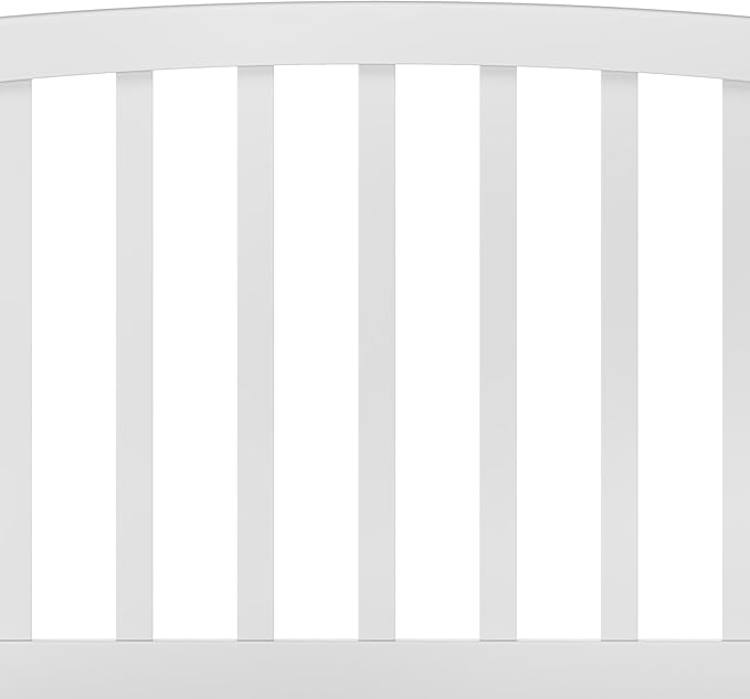 Hillsdale Carolina Headboard, Bed Frame Not Included, Full/Queen, White
