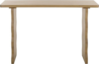 SAFAVIEH Home Collection Preslyn Desert Brown Console Table for Entryway, Living Room, Foyer
