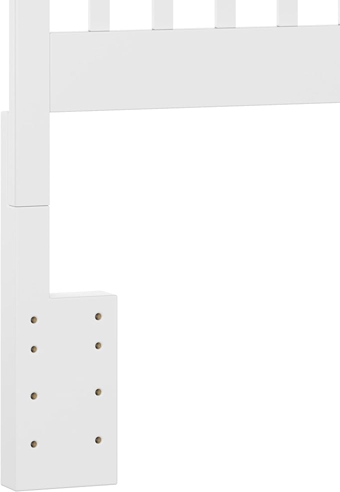 Hillsdale Carolina Headboard, Bed Frame Not Included, Full/Queen, White