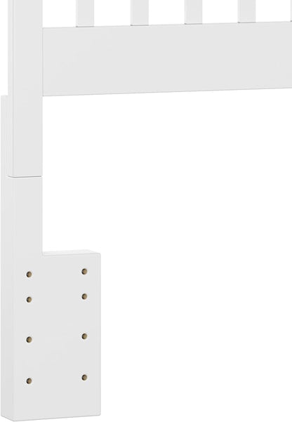 Hillsdale Carolina Headboard, Bed Frame Not Included, Full/Queen, White