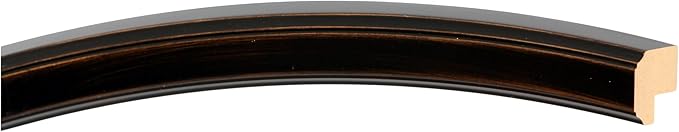 OVALCREST Oval Beveled Wall Mirror for Home Decor - Toronto Style - Rubbed Bronze - 22" x 18"