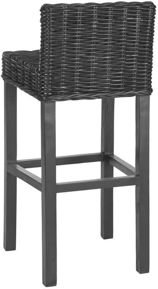 Safavieh Home Collection Cypress Cappuccino Wicker 30-inch Bar Stool