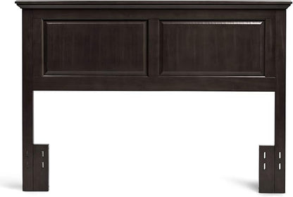 Glenwillow Home Arcadia Panel Headboard in Espresso - Full/Queen - Full/Queen Size