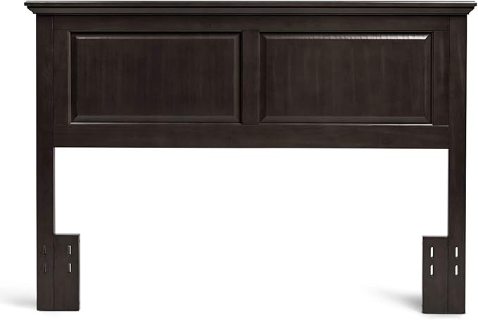 Glenwillow Home Arcadia Panel Headboard in Espresso - Twin - Twin Size