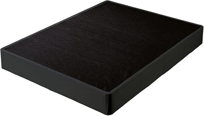 Signature Design by Ashley 10" Mattress Box Spring with Metal Foundation, Sturdy and Durable, Ready to Assemble, Parts and Tools Included, Full, Removable Black Fabric Cover