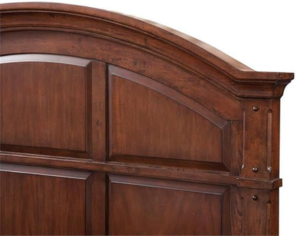 American Woodcrafters Sedona Cinnamon Cherry Queen Wood Panel Headboard