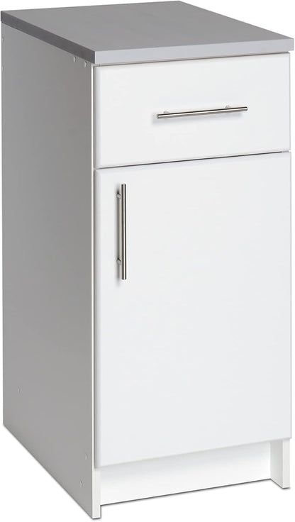 Prepac Elite 16 inch Base Cabinet, White